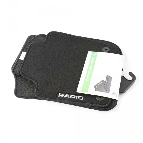 VAG OEM stoffmatter til Skoda Rapid – antiskli og god passform