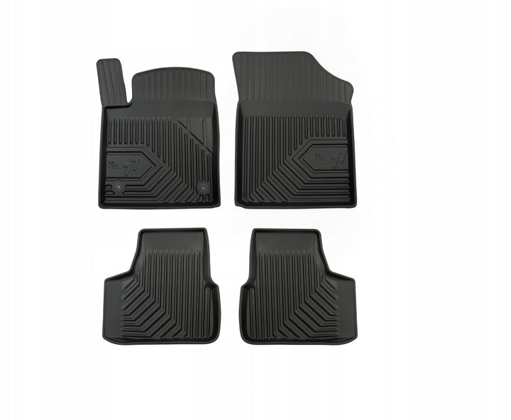 Frogum 3D Premium gulvmatter til VW up! (2011-2023) – svart TPE med 40 mm sidekant, sett med 4 stk.