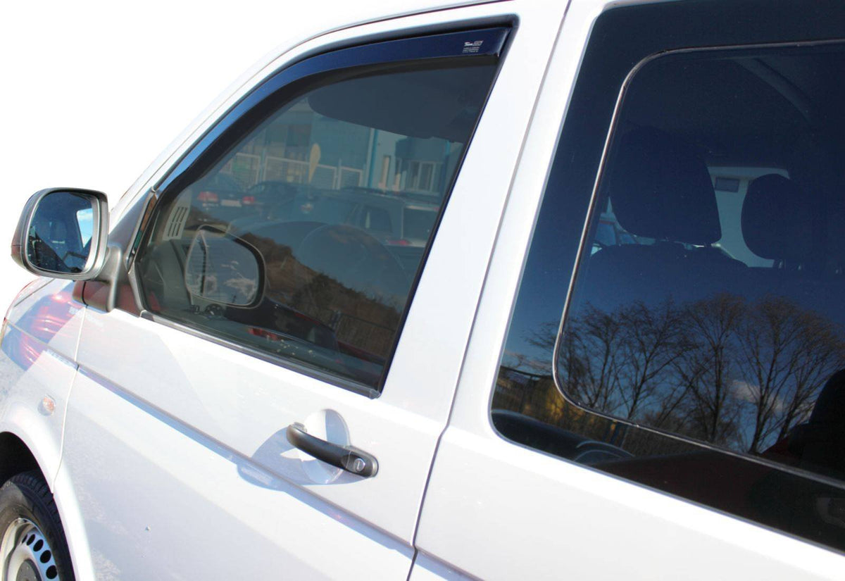 Vindavviser Vw T5 / T6 / Transporter Caravelle Multivan - sett 2 stk. – PMMA Plexi - detaljer