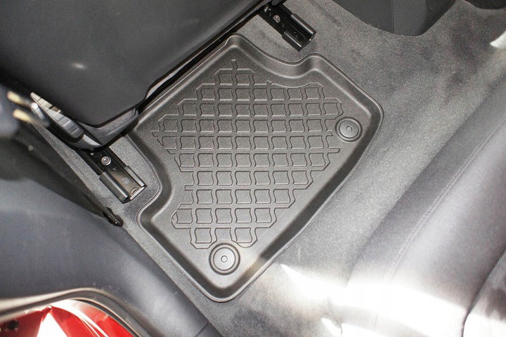 Gulvmatter Audi A3 8Y (2020-) – TPE antiskli luktfrie gummi - sett bakfra