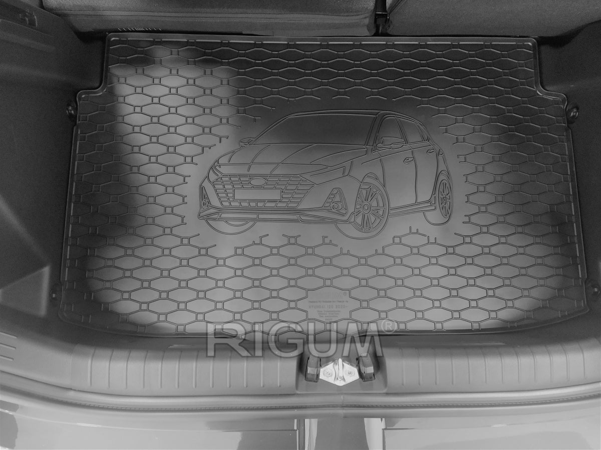 Rigum bagasjeromsmatte til Hyundai i20 III – 10 mm sidekant