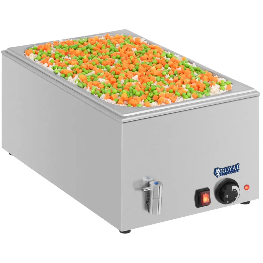 Bain Marie Bordvarmere Gastronomisk med Kranikk Gn 1/1