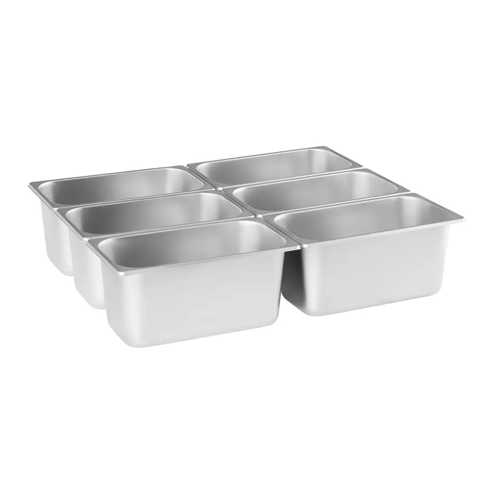 Bain Marie Vannoppvarmer med Tappekran 6 x Gn 1/3 2000w 230v Royal Catering