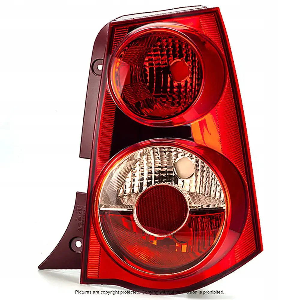 Baklykt Kia Picanto 04-08 Høyre