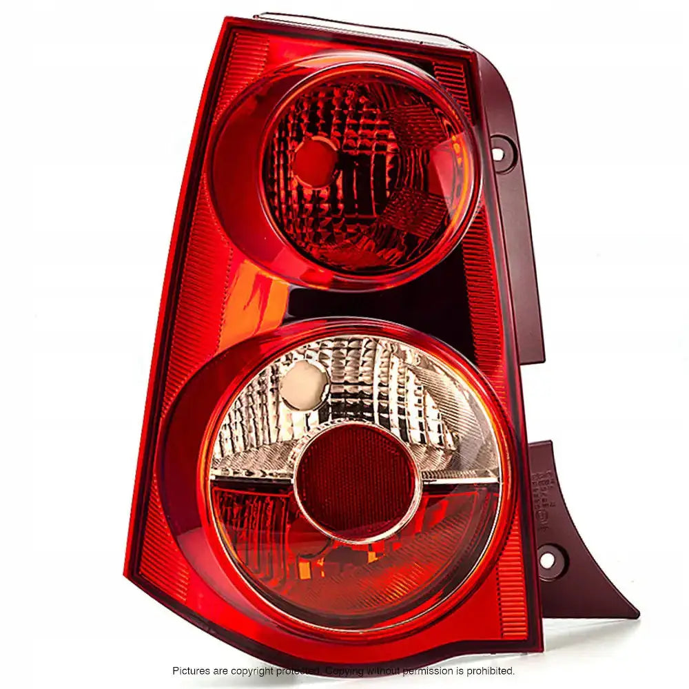 Baklykt Kia Picanto 04-08 P21w Venstre