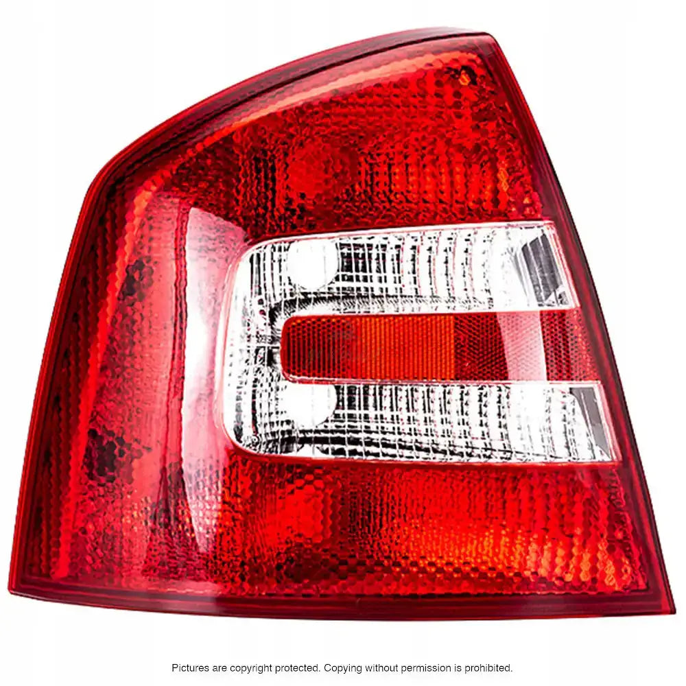 Baklykt Skoda Octavia 2 04-08 P21w Venstre