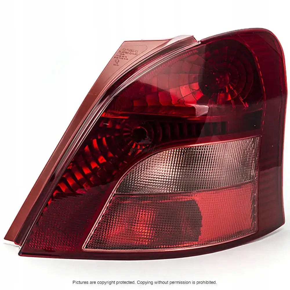 Baklykt Toyota Yaris 05-11 P21w Høyre