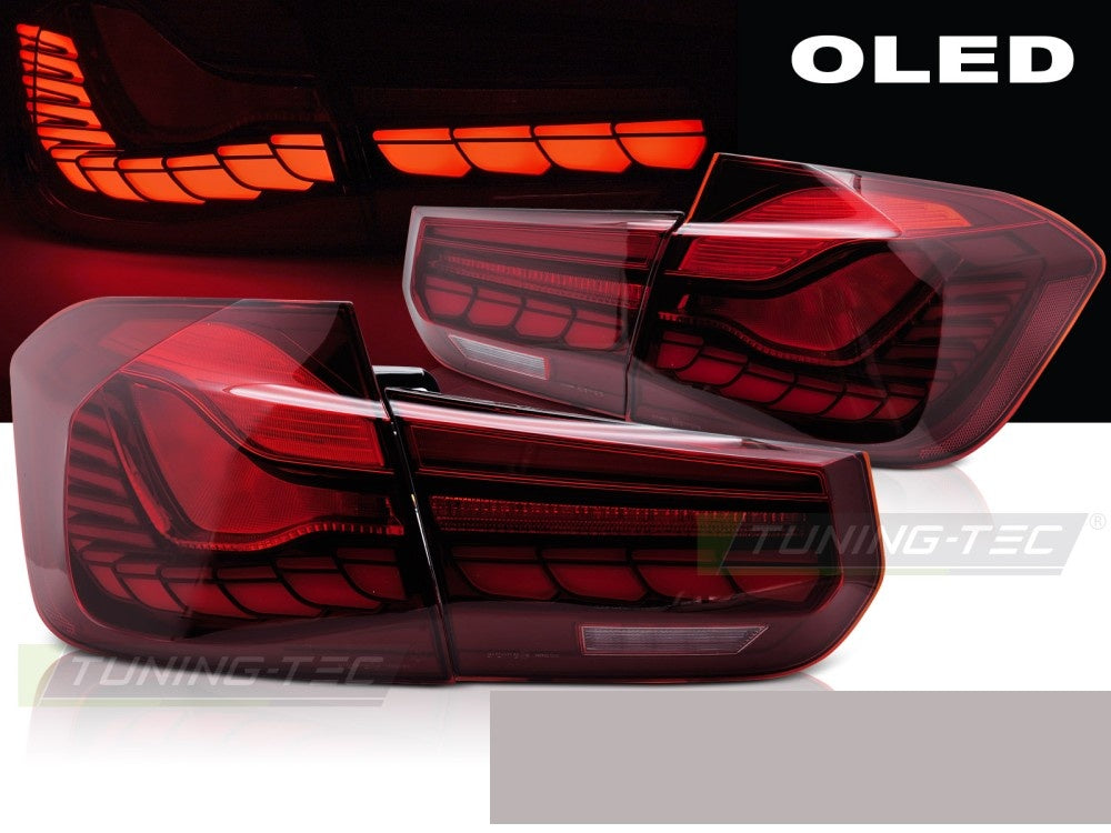 Baklykter med OLED-teknologi til BMW F30 2011–2018 nærbilde høyre side