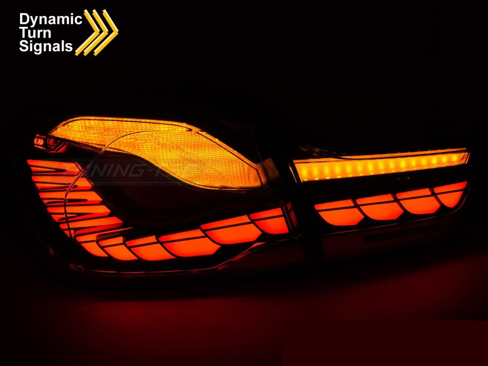Komplett sett LED baklykter smoke for BMW F32 F33 F36 F82 F83 LDBML8