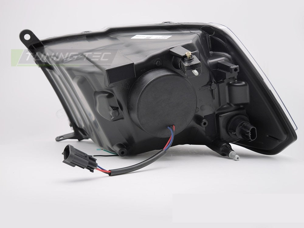 Komplett sett baklykter Dodge Ram svart LED tube light design