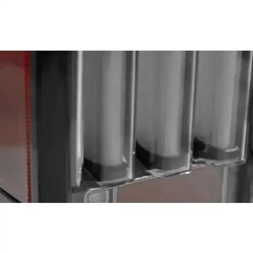 Baklykt Jeep Wrangler JK 07-18 LED Bar Black med tre sylindere i sort innrammet plast.