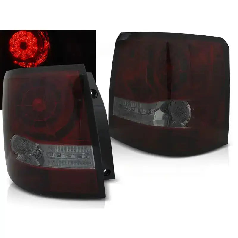 Baklykter Land Rover Range Rover Sport 05-09 Led Red Smoke Led