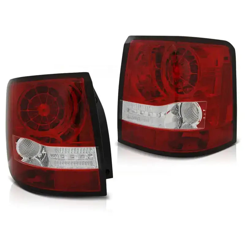 Baklykter Land Rover Range Rover Sport 05-09 Red White Led