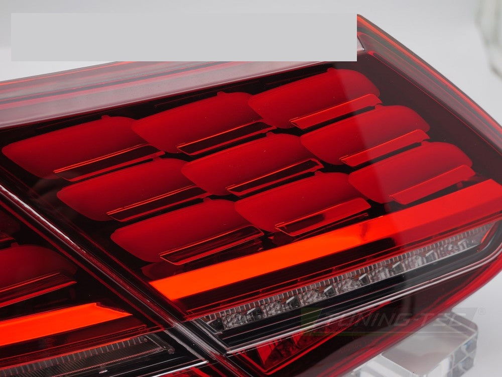 Mercedes C-Klasse C205 LED-baklykter rød OE-design komplett sett