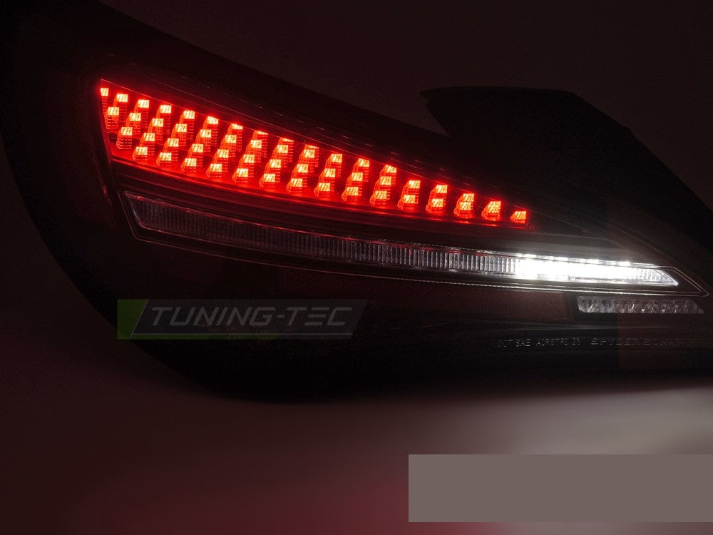 Komplett sett LED baklykter Mercedes CLA C117 smoke svart rød LDMEF6