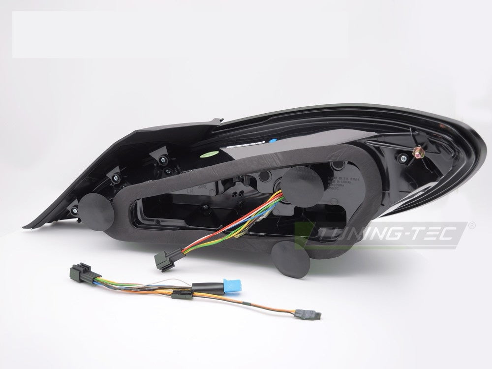 Komplett sett LED baklykter Mercedes CLA C117 smoke svart rød LDMEF6