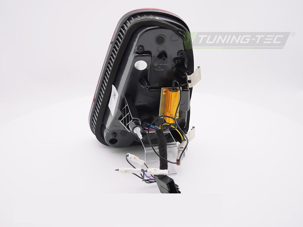 Detaljbilde LED-teknologi baklykter Mini Cooper R50 R52 R53 rød utførelse