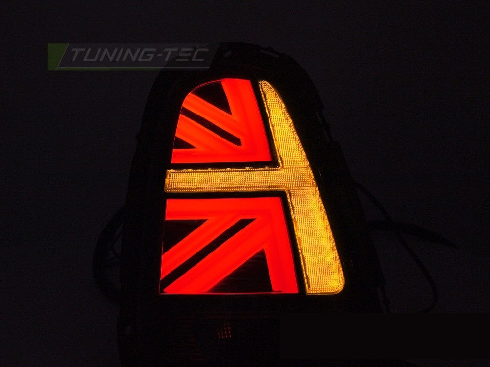 Mini Cooper R56 LED baklykter LDMC16 smoke-finish detaljbilde av lysdesign