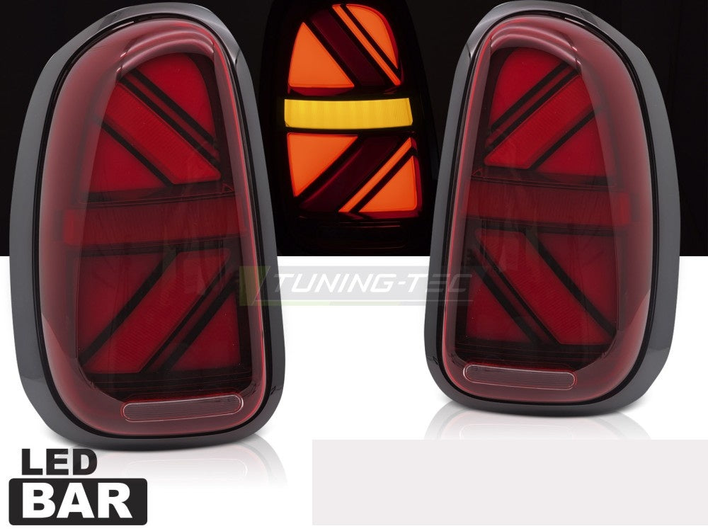 Baklykter Mini Countryman R60 2010–2016 LED rød detaljbilde høyre side
