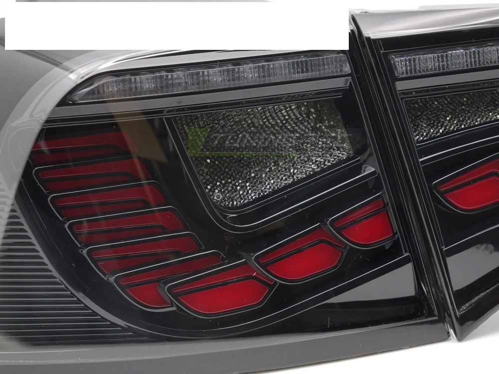 Tesla Model Y LED baklykter LDTE15 montert visning