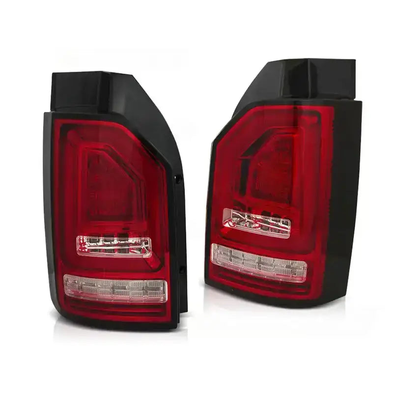 Baklykter Vw T6 2015- Red White Seq Led Bar Oem Bulb