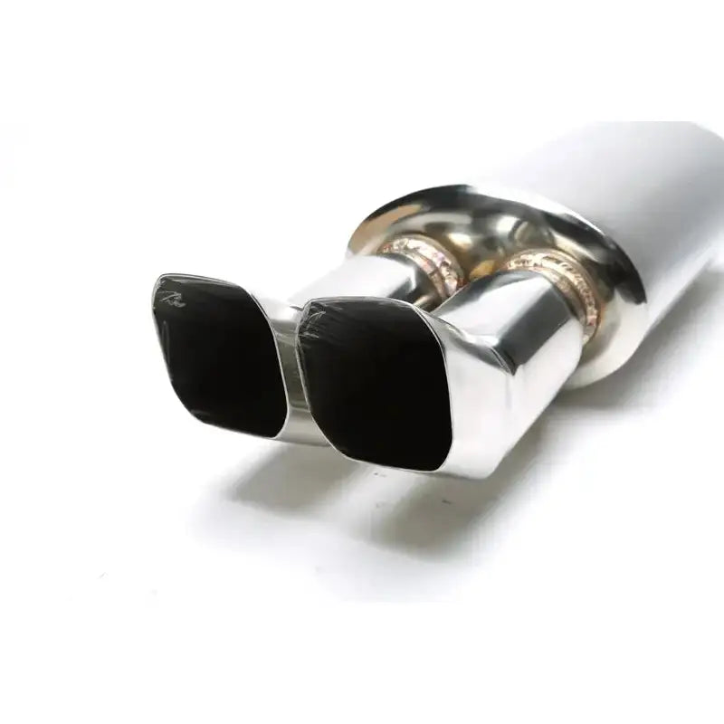 Bakre sportslyddemper universell 2 x 75 x 85 mm Ta Technix – endepipe detalj