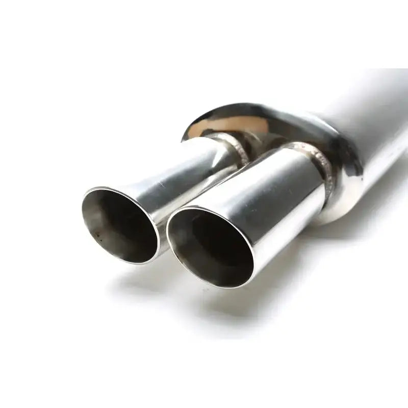 Bakre sportslyddemper universell 2 x 76 mm Ta Technix – endepipe detalj