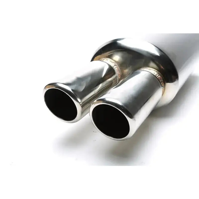 Bakre sportslyddemper universell 2 x 76 mm Ta Technix – endepipe detalj
