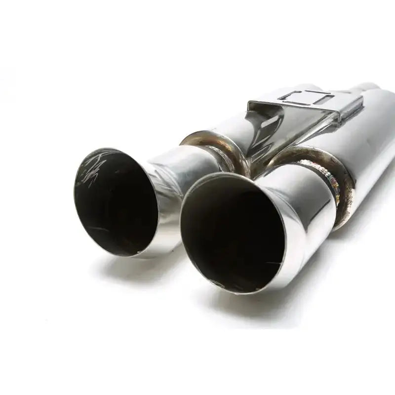 Bakre sportslyddemper universell 2 x 90/100 mm Ta Technix – endepipe detalj