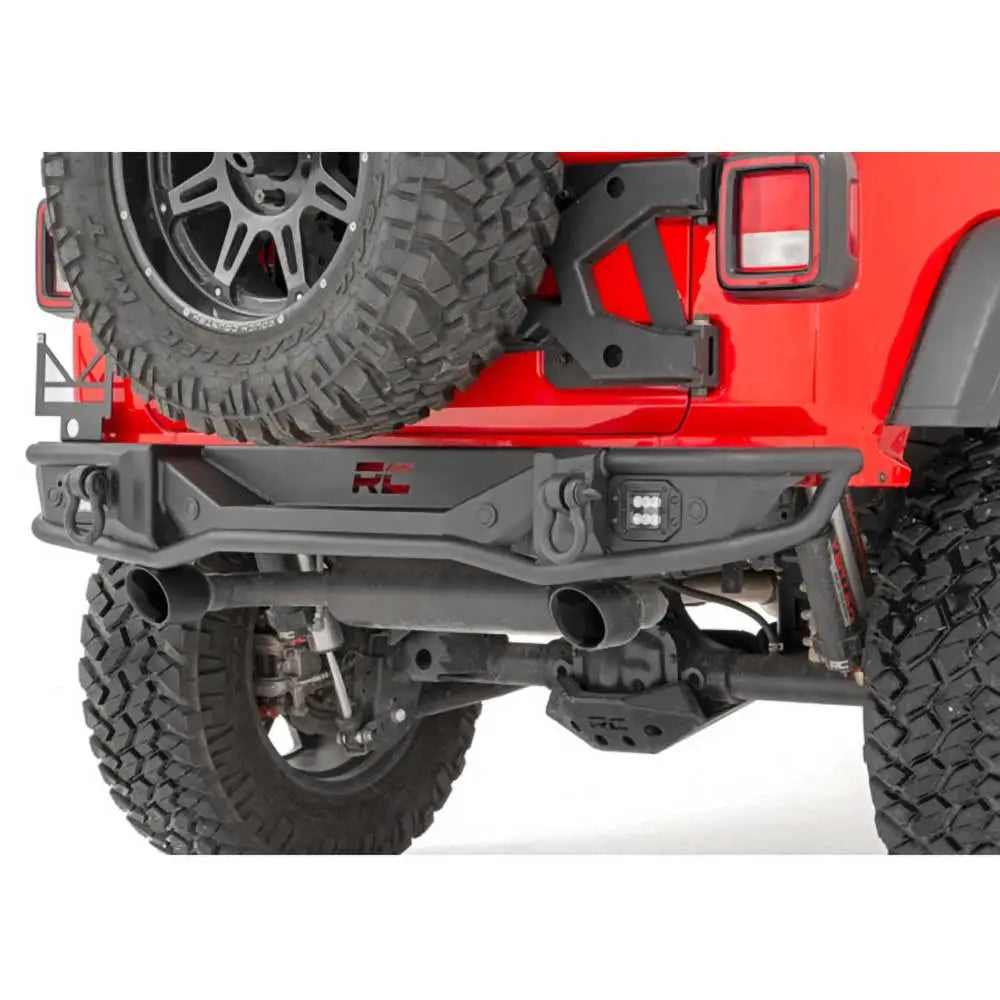 Bakre Stålrørstøtfanger med Led-lys Rough Country - Jeep Wrangler Jl 4 d 18-