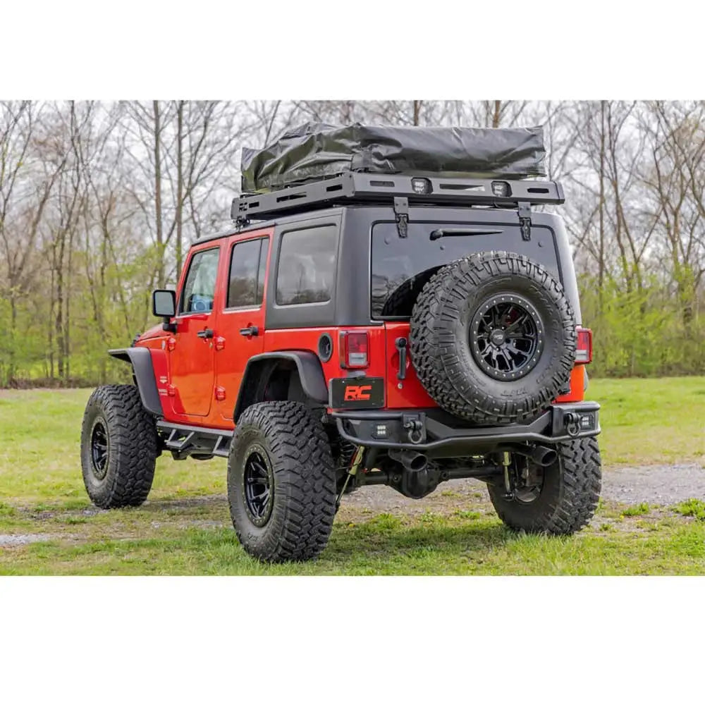 Bakre Stålrørstøtfanger med Led-lys Rough Country - Jeep Wrangler Jk 4 d 07-18