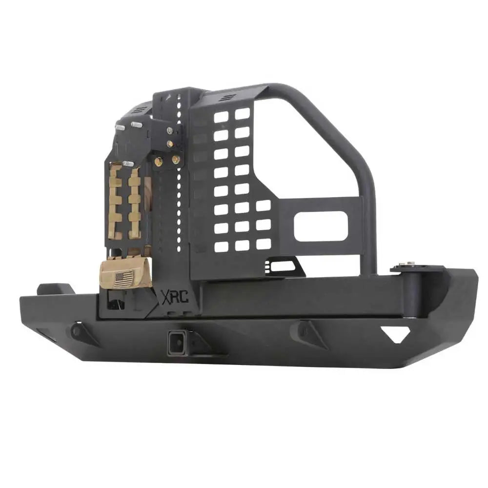 Bakre Stålstøtfanger med Reservhjulsholder - Smittybilt Xrc - Jeep Cherokee Xj 84-01