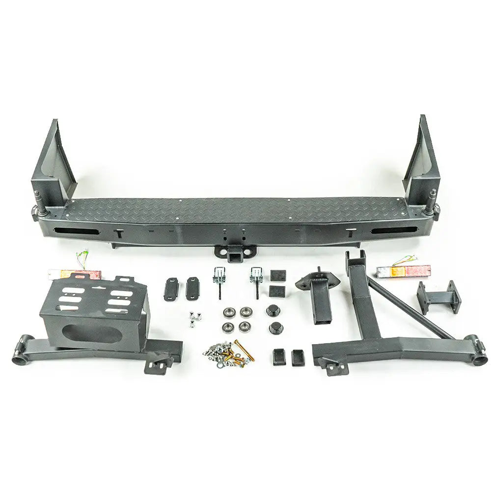 Bakre Stålstøtfanger - Nissan Patrol Y61 97-16