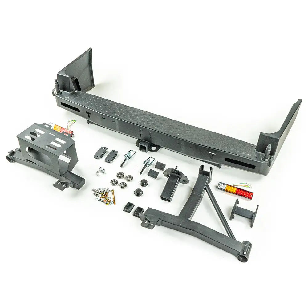 Bakre Stålstøtfanger - Nissan Patrol Y61 97-16