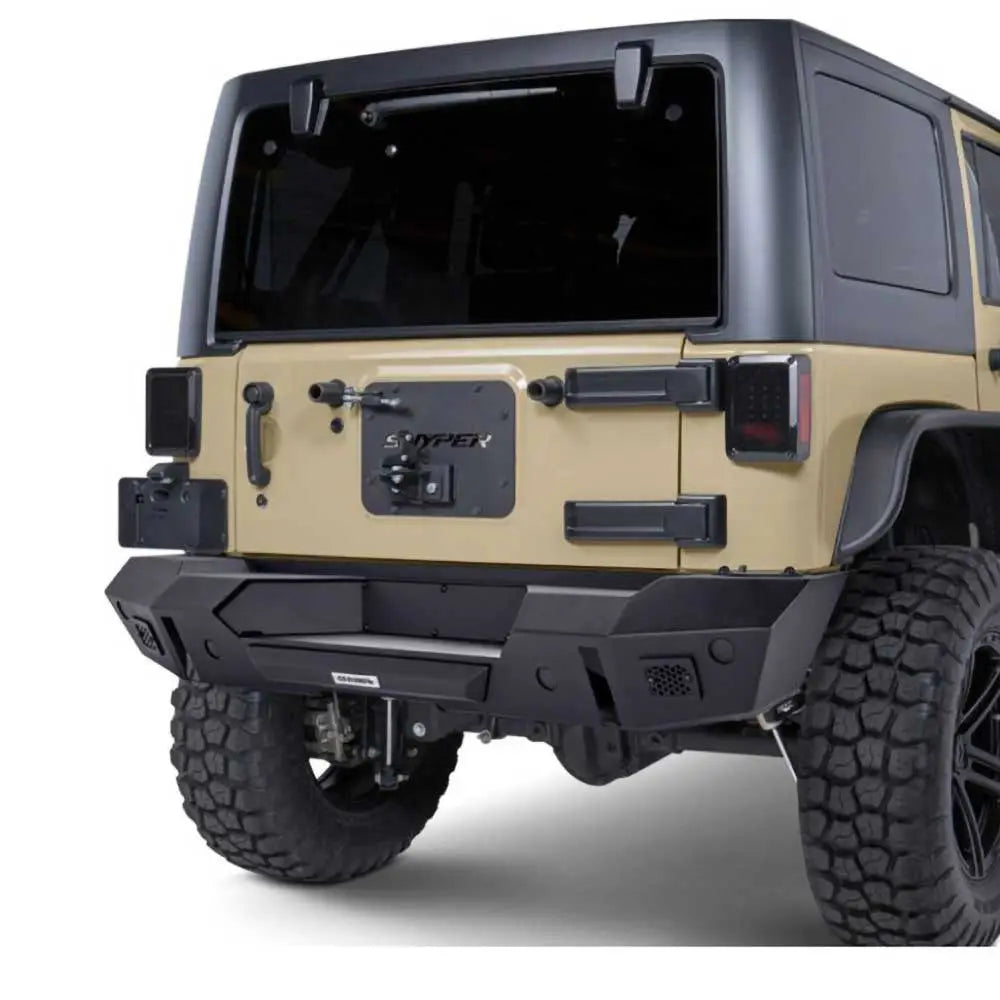 Bakre Støtfanger Stubby til Go Rhino Trailline - Jeep Wrangler Jl 4 d 18-