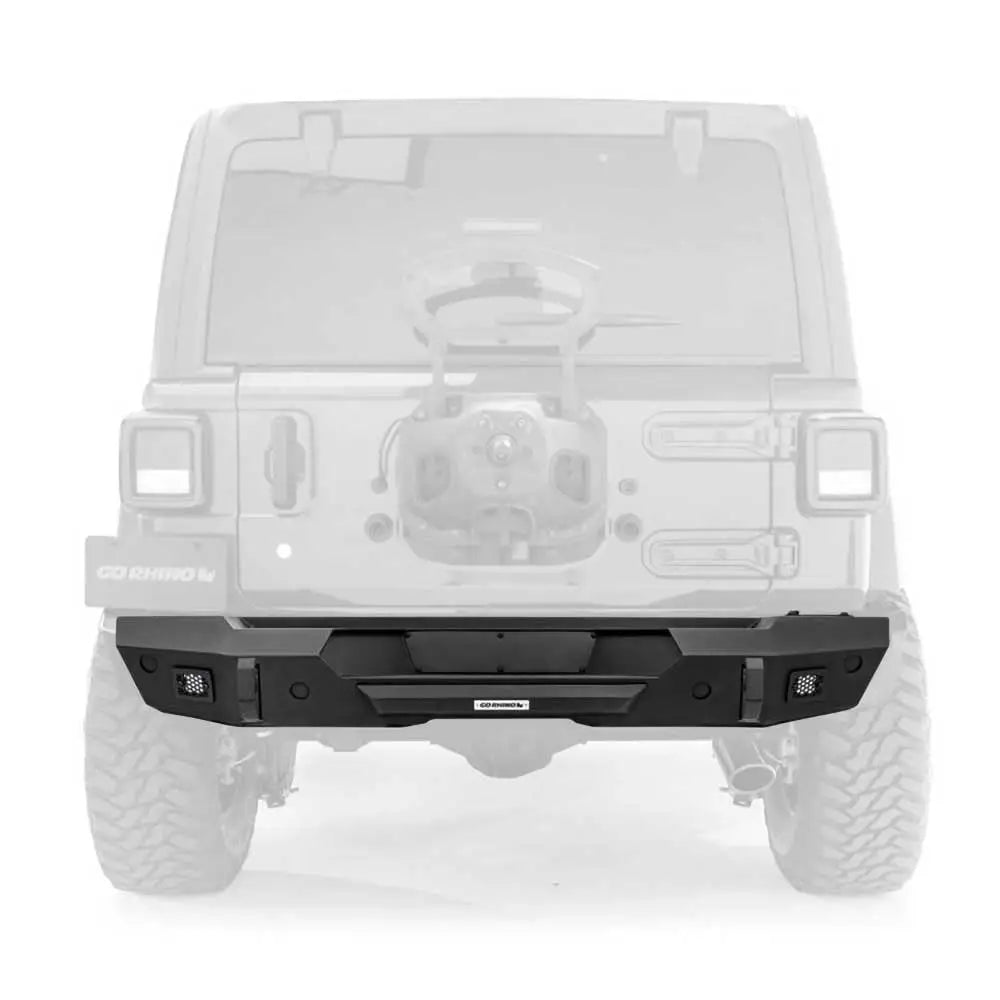 Bakre Støtfanger Stubby til Go Rhino Trailline - Jeep Wrangler Jl 4 d 18-