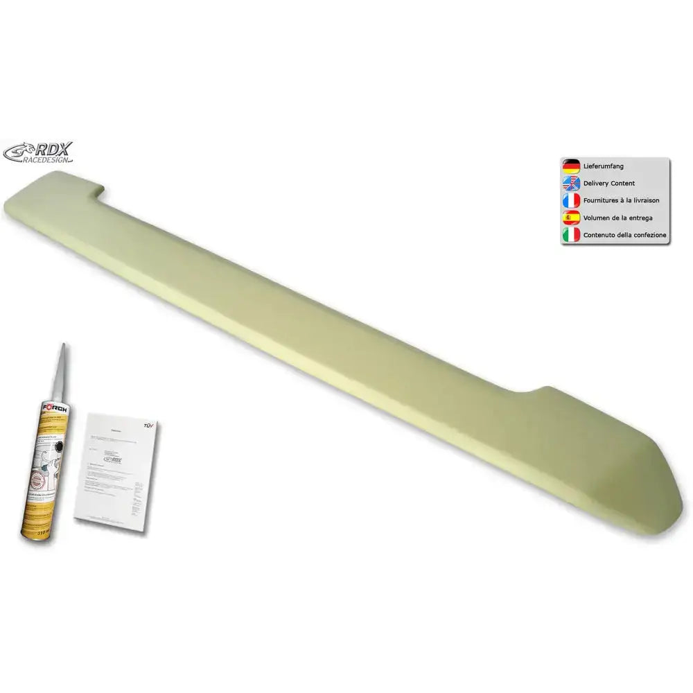 Bakrutespoiler Citroen Berlingo 08- / Peugeot Partner 08- / Peugeot Rifter 18- / Opel Combo 18- / Toyota Proace City 18-