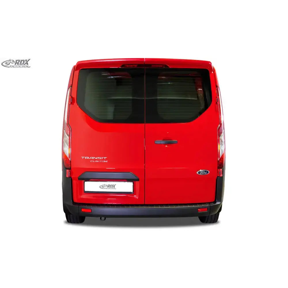 Bakrutespoiler Ford Transit Custom / Tourneo Custom 13- (barn Doors)