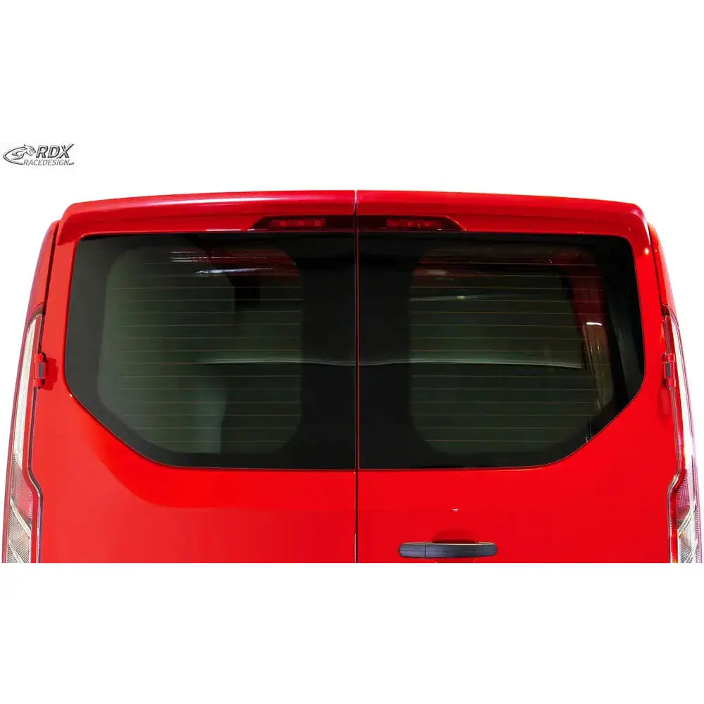 Bakrutespoiler Ford Transit Custom / Tourneo Custom 13- (barn Doors)