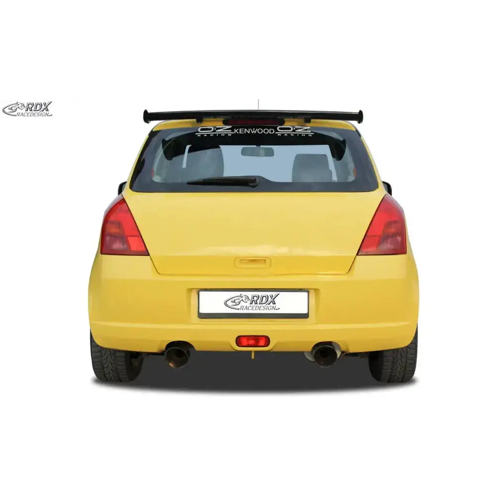 Bakrutespoiler Suzuki Swift Mz/ez 05-10