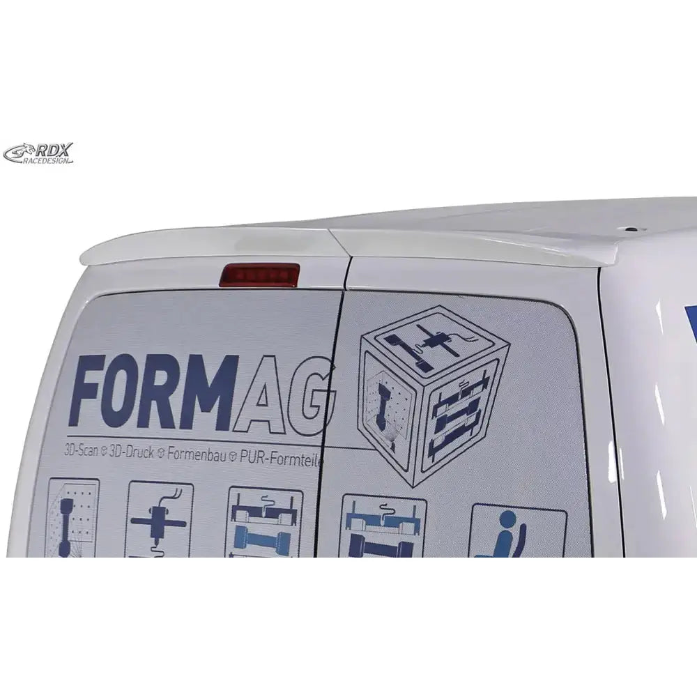 Bakrutespoiler Volkswagen Caddy 03-20 2k Barn Door (2 Rear Doors)
