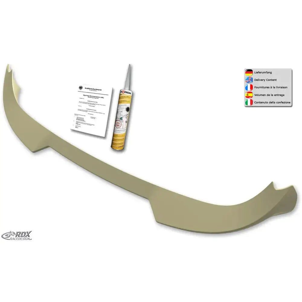 Bakrutespoiler Volkswagen Caddy 15-20 2k 2kn Single Trunk