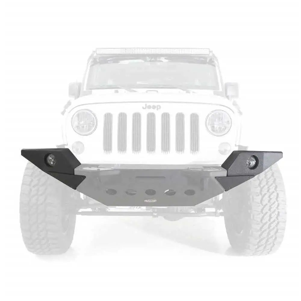 Bakstykker med Frontlys til Modulær Støtfanger Smittybilt Xrc M.o.d. - Jeep Wrangler Jk 4 d 07-18