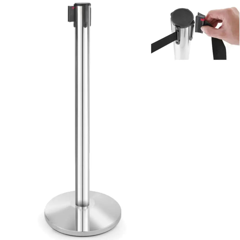 Barriere med Uttrekkbar Båndlengde 2,7m