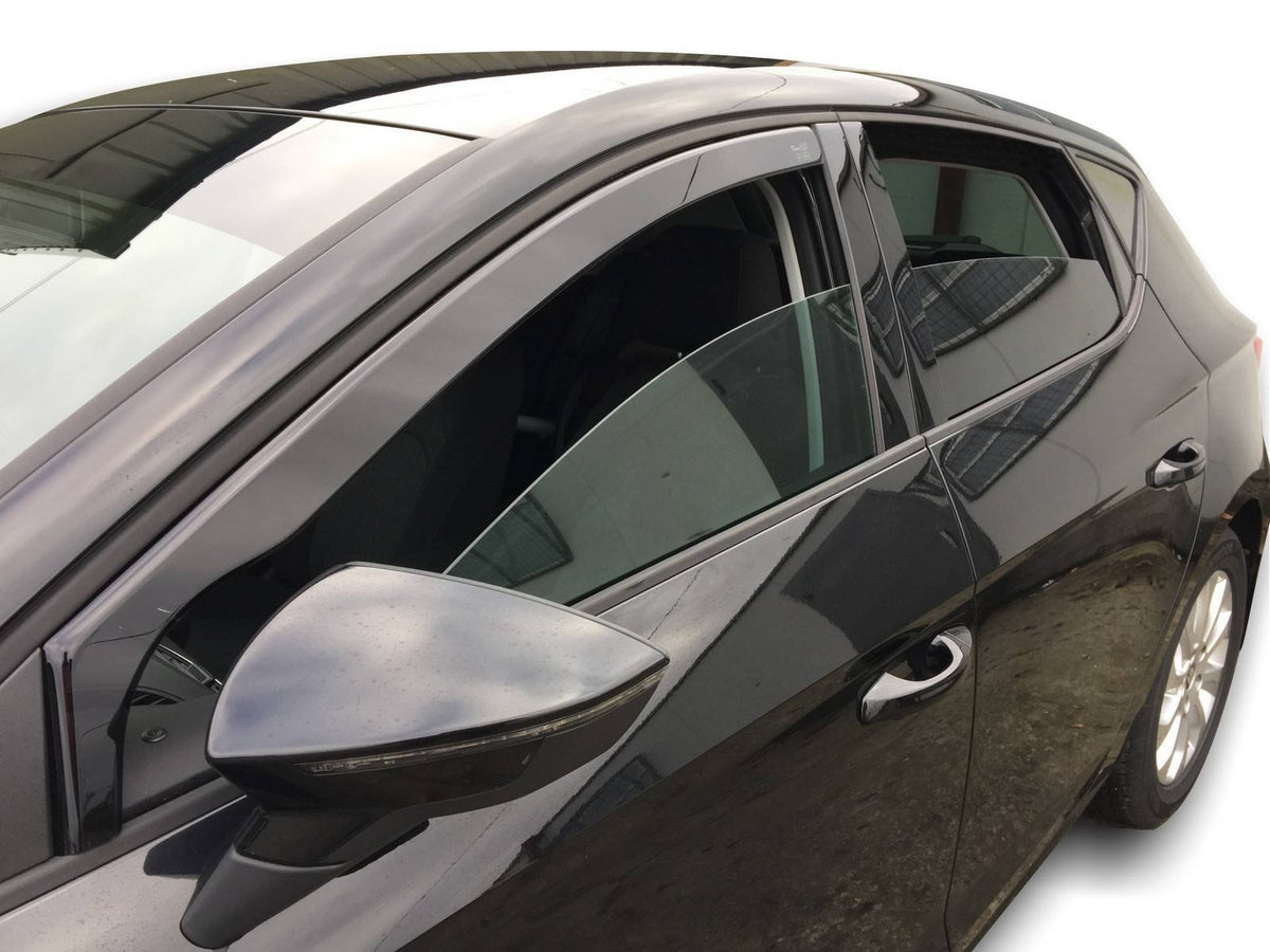 Heko vindavviser til Seat LEON III 3-dørs 2013→ sett 2 stk. – røykfarget