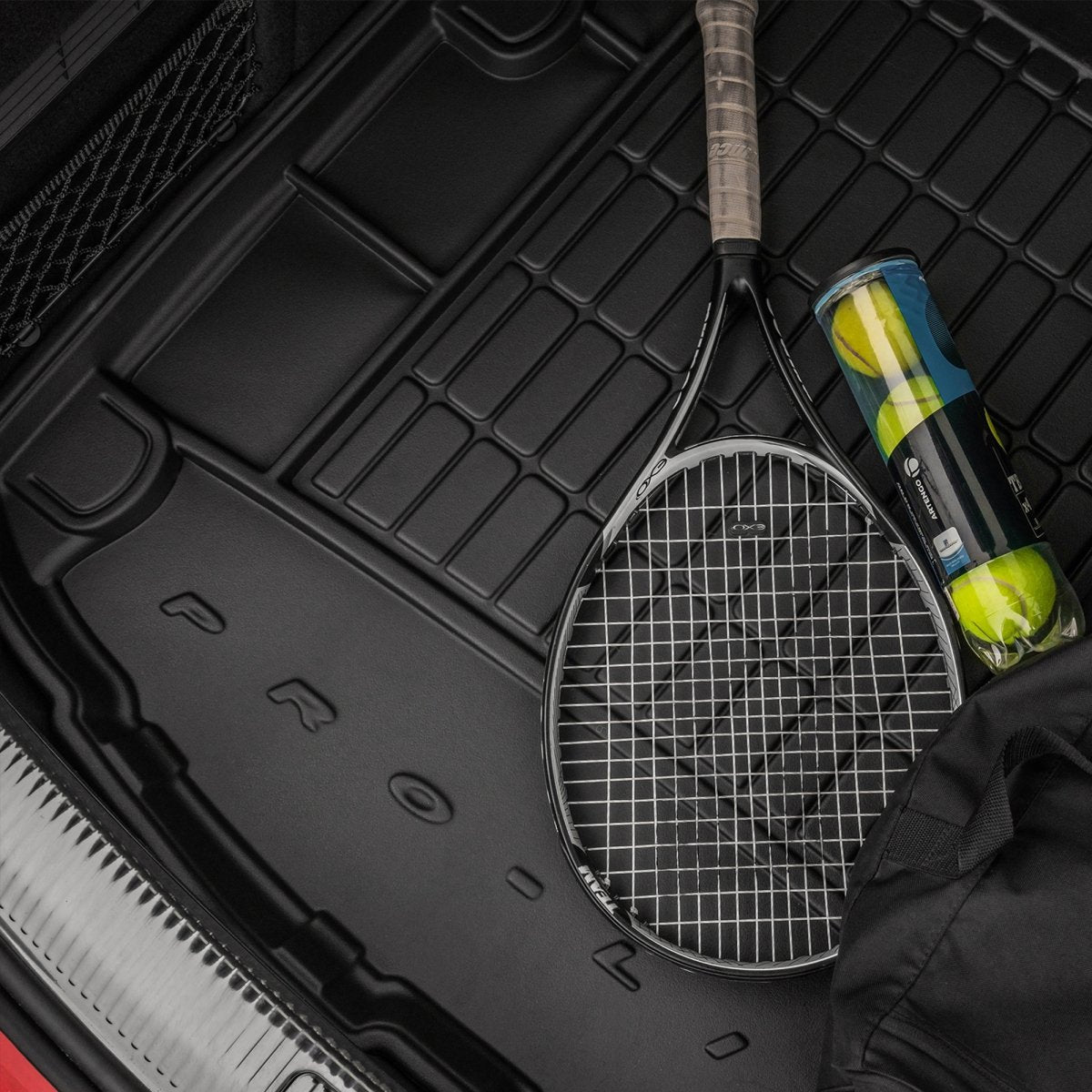 Bagasjeromsmatte Volvo S60 III (2018-2024) – TPE - Gummi - detaljer