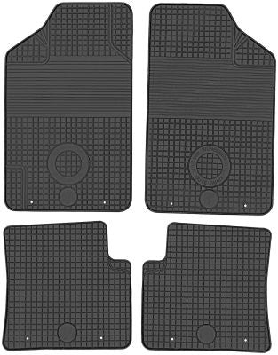 DomLine luktfrie gummimatter til Toyota Avensis I (T22) 1997–2003 – vanntett termoplast med sklisikker overflate