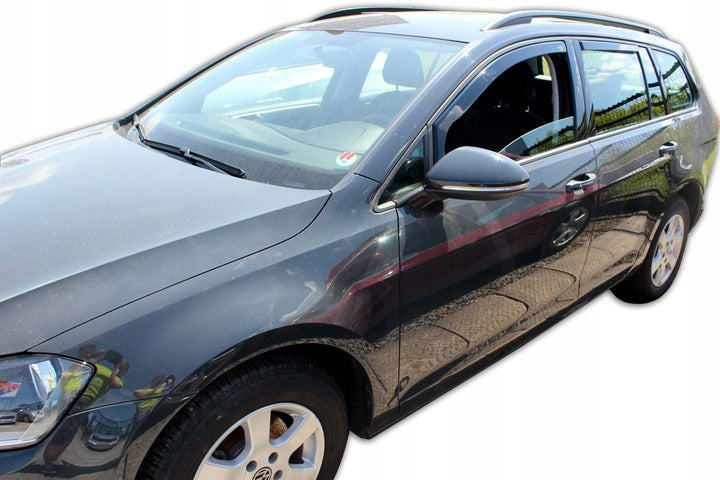 Heko vindavviser til Vw Golf VII Variant / sett 4 stk. – PMMA Plexi
