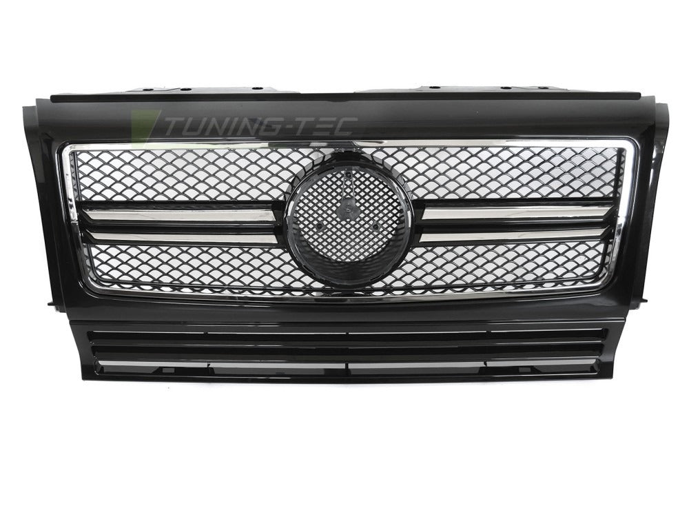 Detaljbilde av Grill Mercedes G-Klasse W463 90-12 sort/krom.