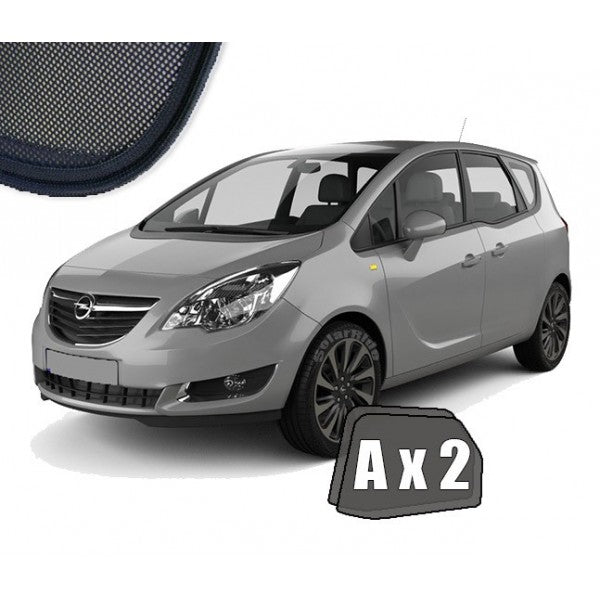 Sr solskjerm i akryl til Opel Meriva B, vindavviser og regnbeskyttelse